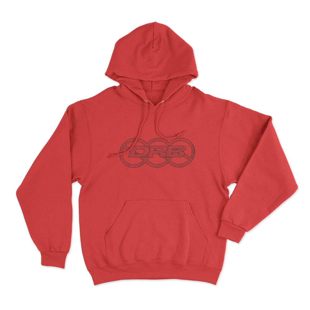 DRB A Message From Lucki Unisex Hoodie Red DRB A Message From Lucki Unisex Hoodie Red