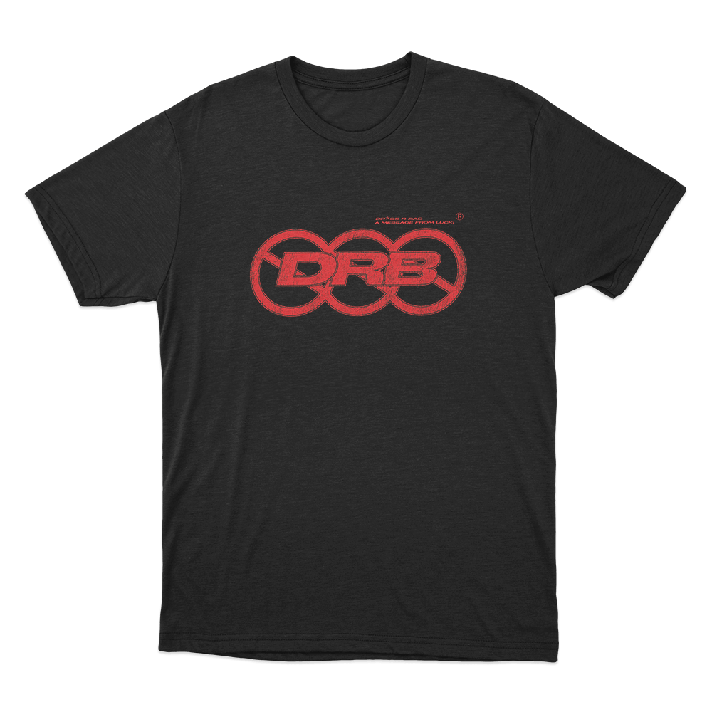 DRB A Message From Lucki Unisex T Shirt Black DRB A Message From Lucki Unisex T Shirt Black