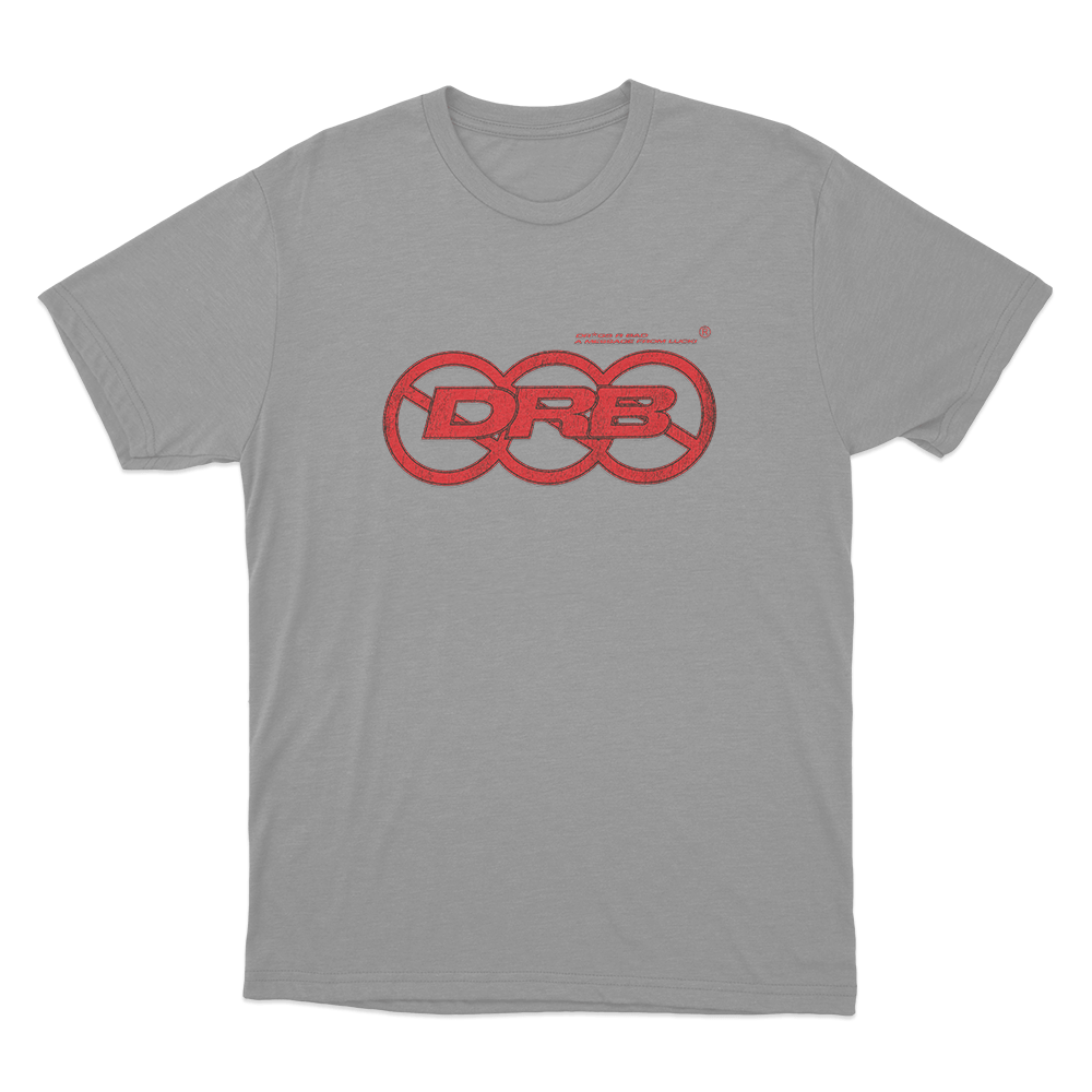 DRB A Message From Lucki Unisex T Shirt Grey DRB A Message From Lucki Unisex T Shirt Grey