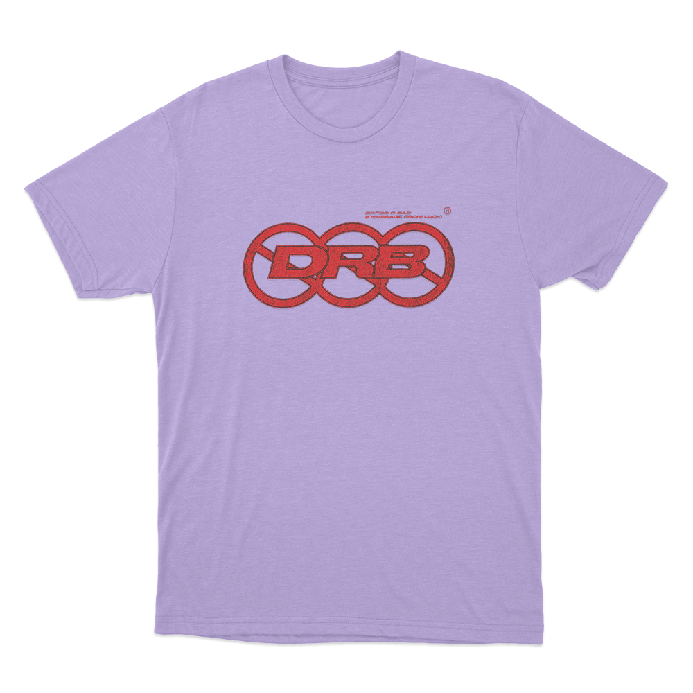 DRB A Message From Lucki Unisex T Shirt Purple DRB A Message From Lucki Unisex T Shirt Purple