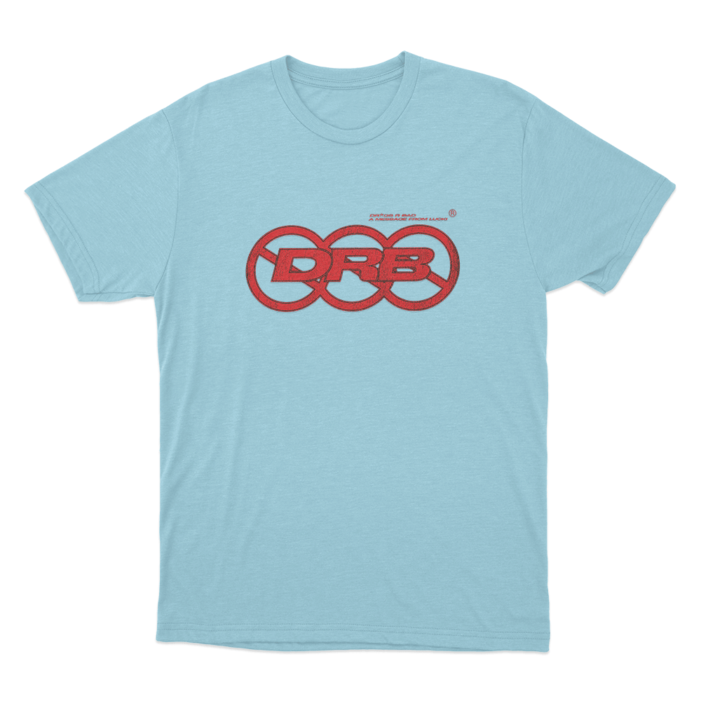 DRB A Message From Lucki Unisex T Shirt Sky Blue DRB A Message From Lucki Unisex T Shirt Sky Blue