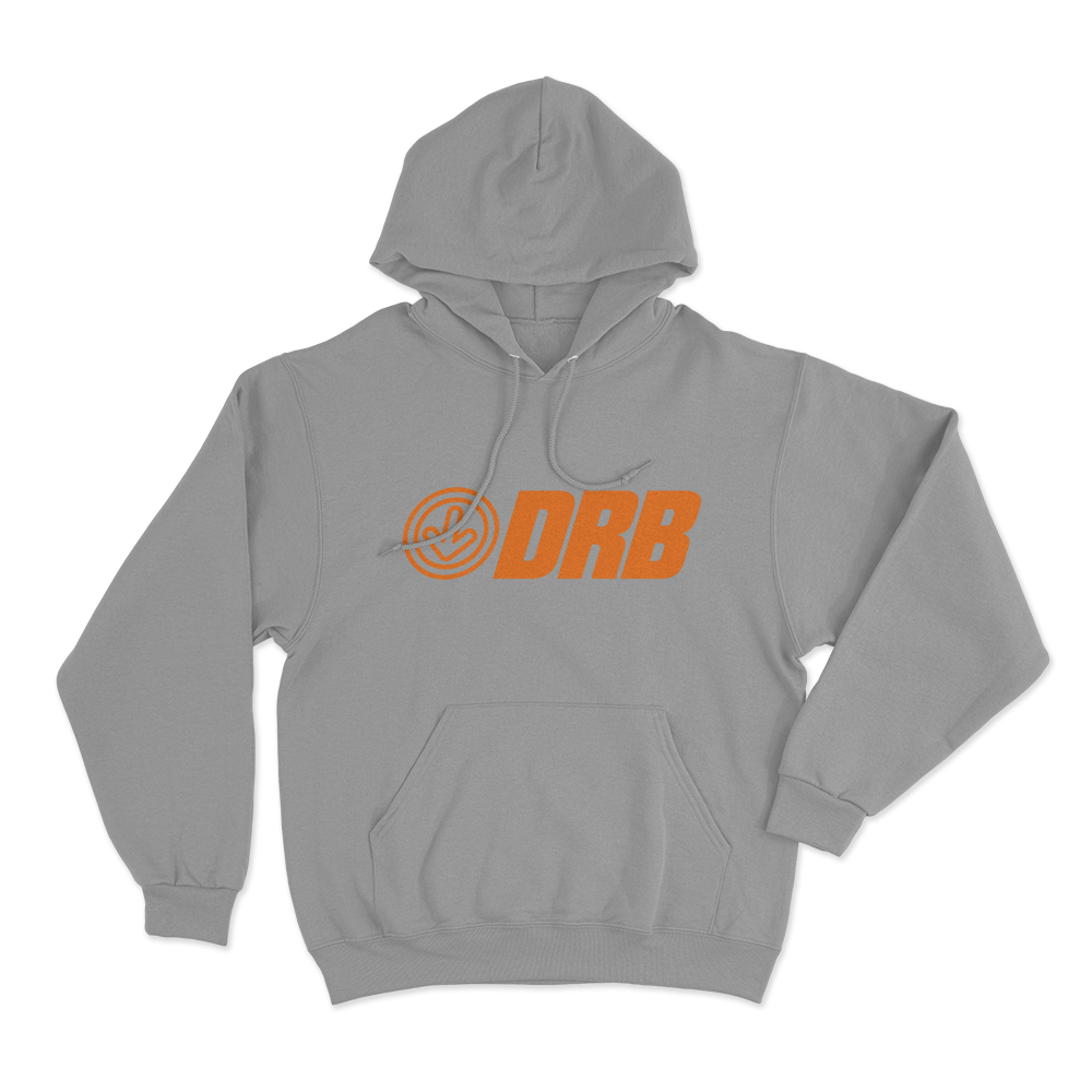 DRB Logo Unisex Hoodie Grey DRB Logo Unisex Hoodie Grey