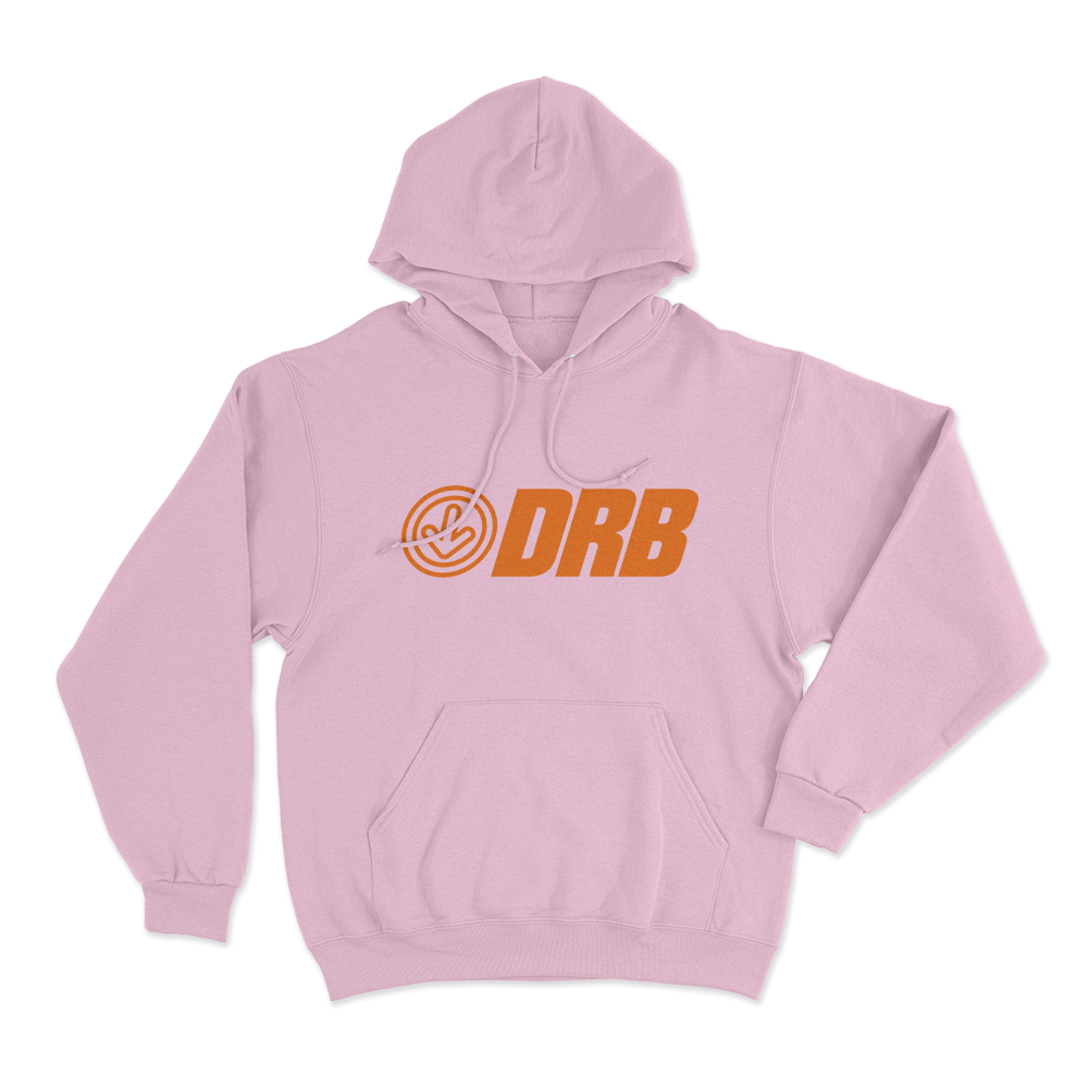 DRB Logo Unisex Hoodie Pink DRB Logo Unisex Hoodie Pink