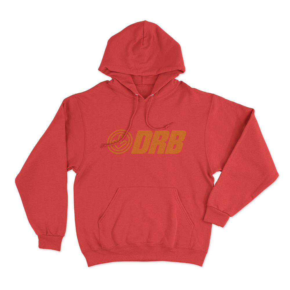 DRB Logo Unisex Hoodie Red DRB Logo Unisex Hoodie Red