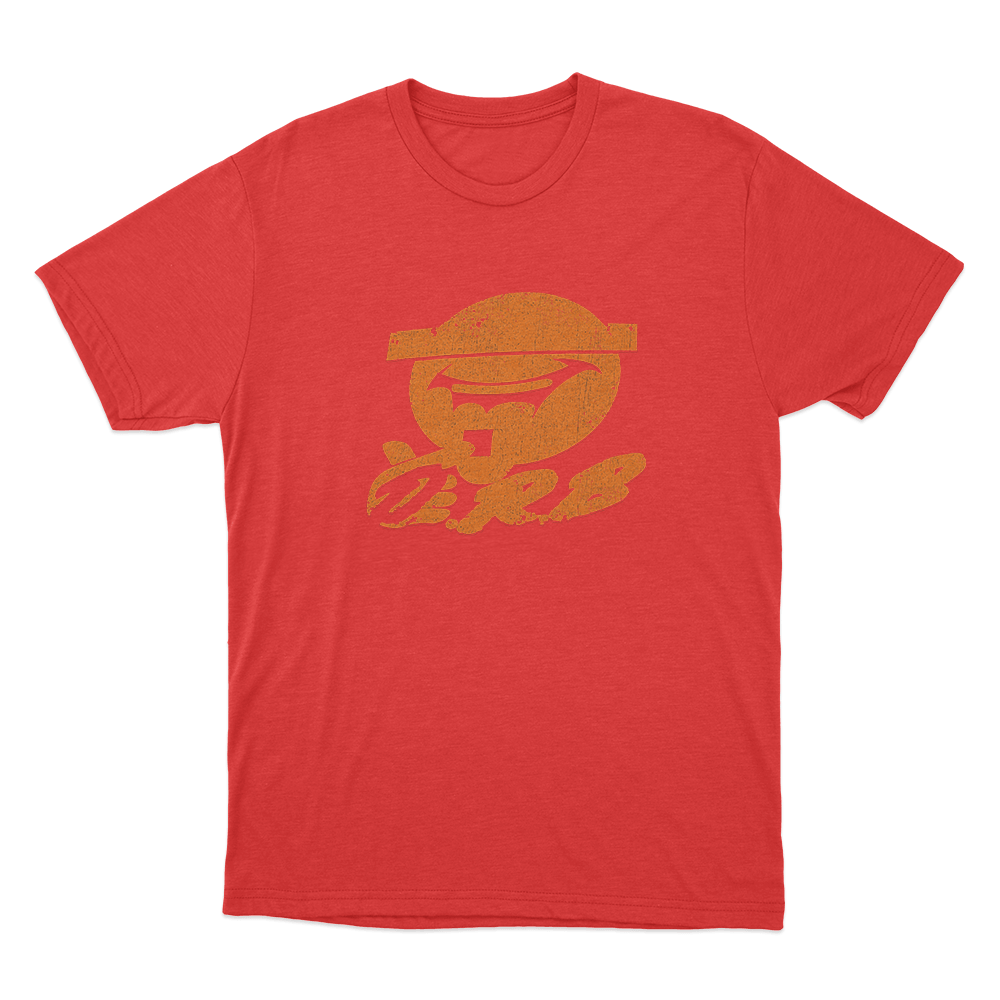 DRB Smiley Logo Unisex T Shirt Red DRB Smiley Logo Unisex T Shirt Red