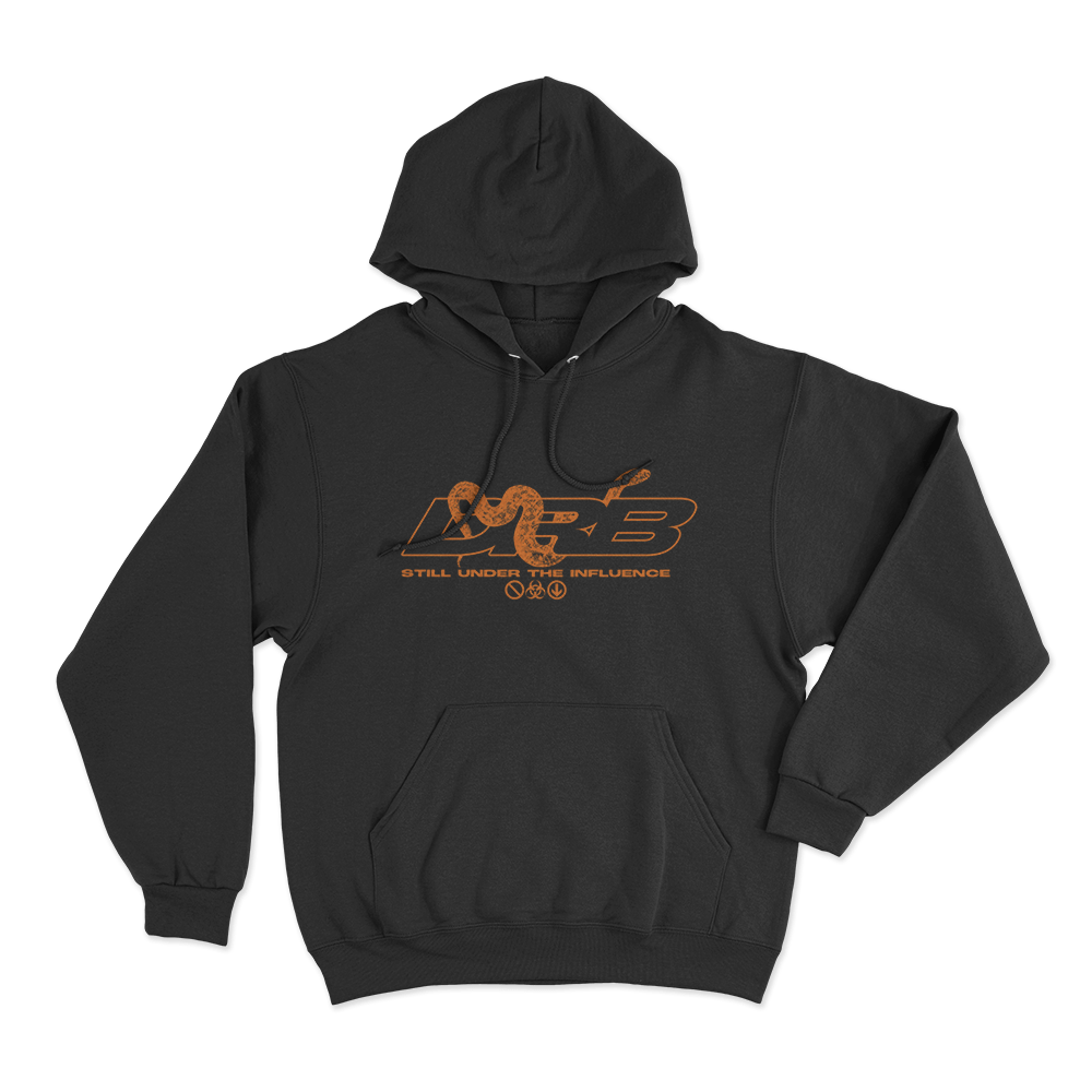 DRB Still Under The Influence Unisex Hoodie Black DRB Still Under The Influence Unisex Hoodie Black