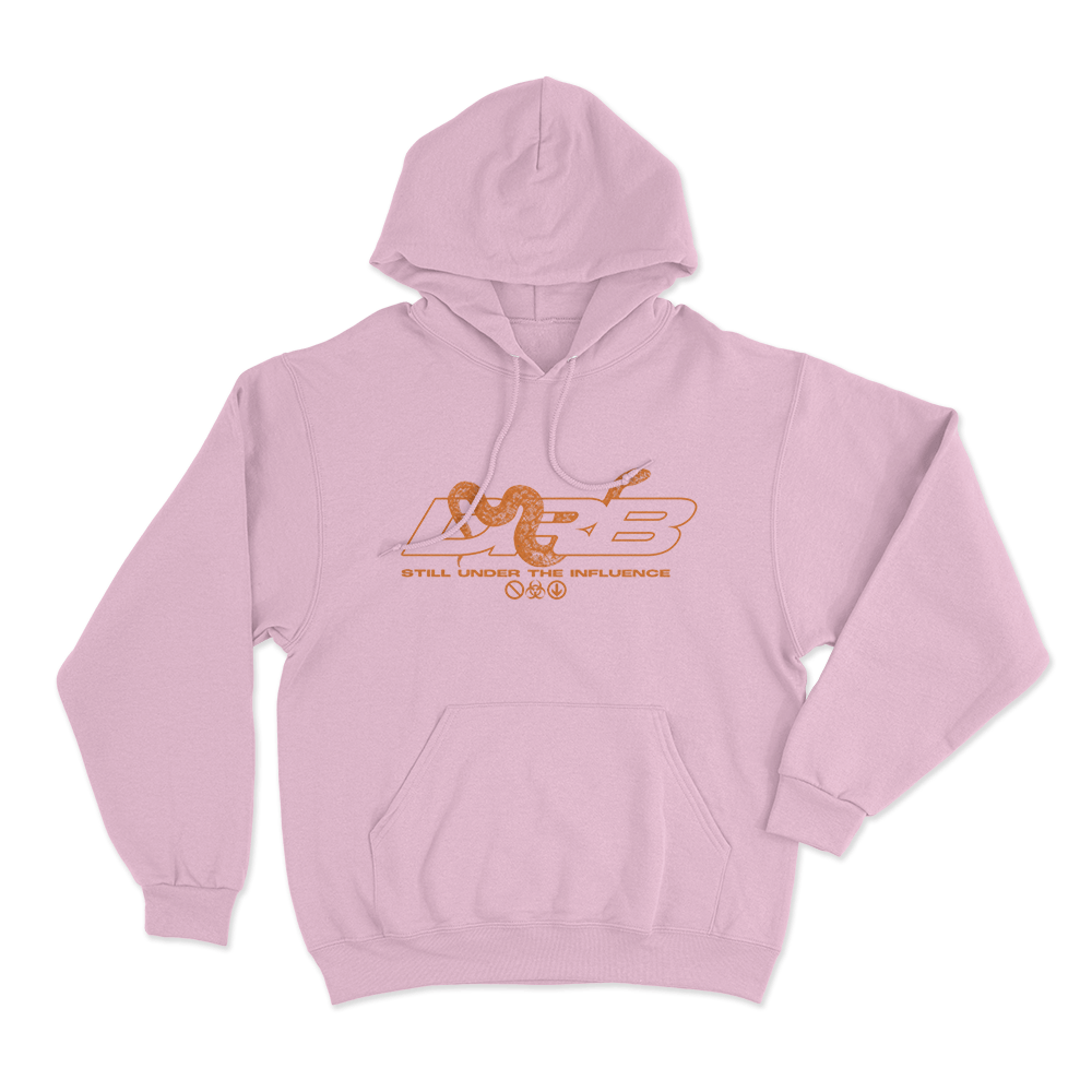 DRB Still Under The Influence Unisex Hoodie Pink DRB Still Under The Influence Unisex Hoodie Pink