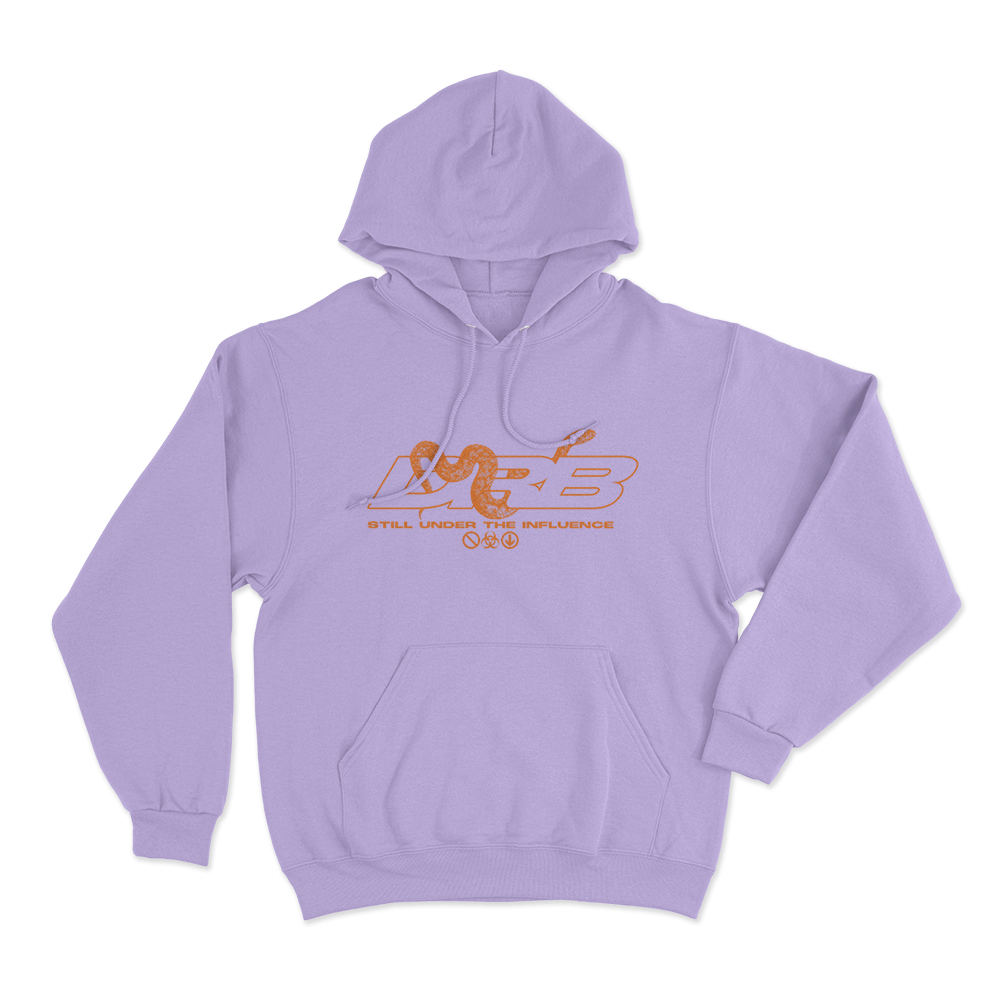 DRB Still Under The Influence Unisex Hoodie Purple DRB Still Under The Influence Unisex Hoodie Purple