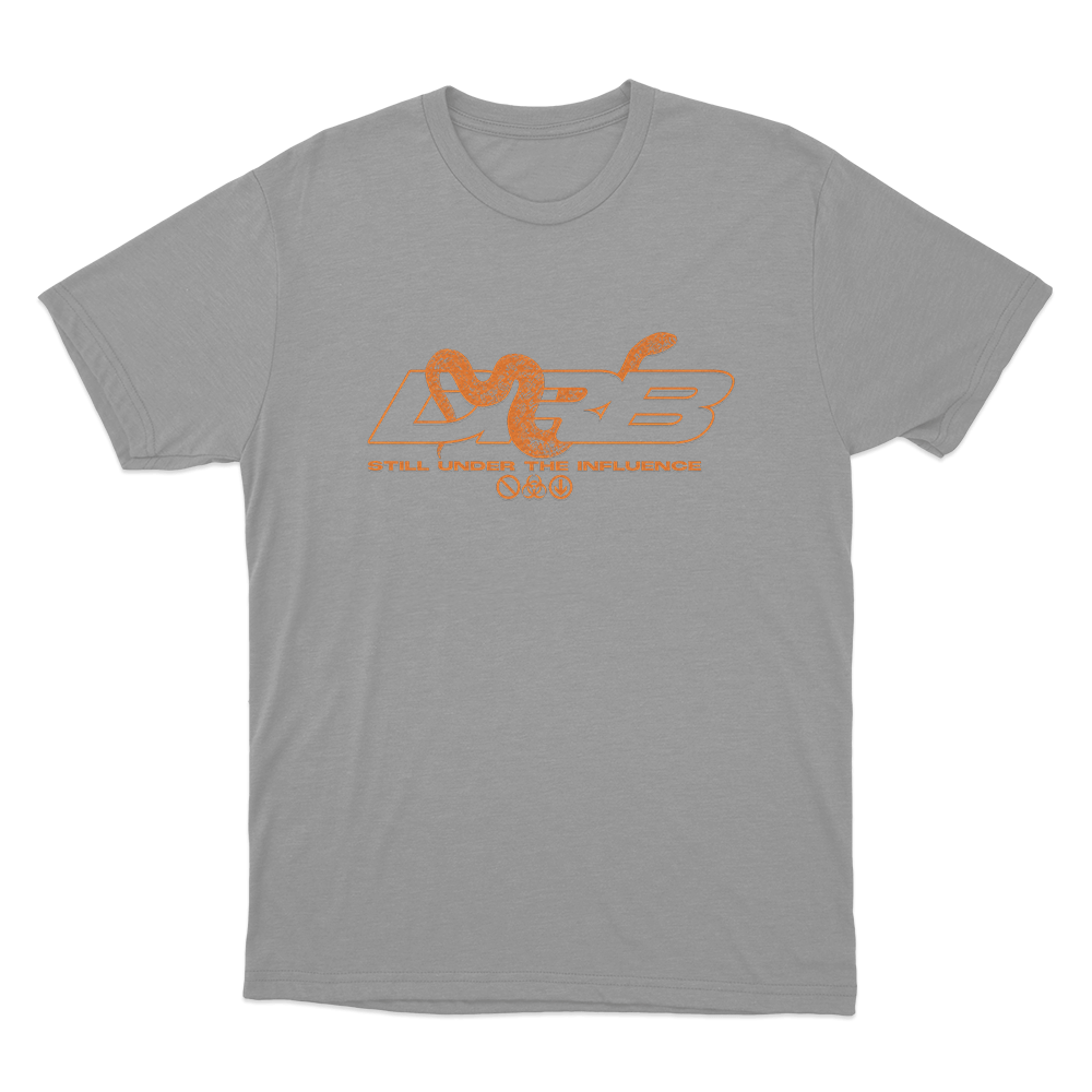 DRB Still Under The Influence Unisex T Shirt Grey DRB Still Under The Influence Unisex T Shirt Grey
