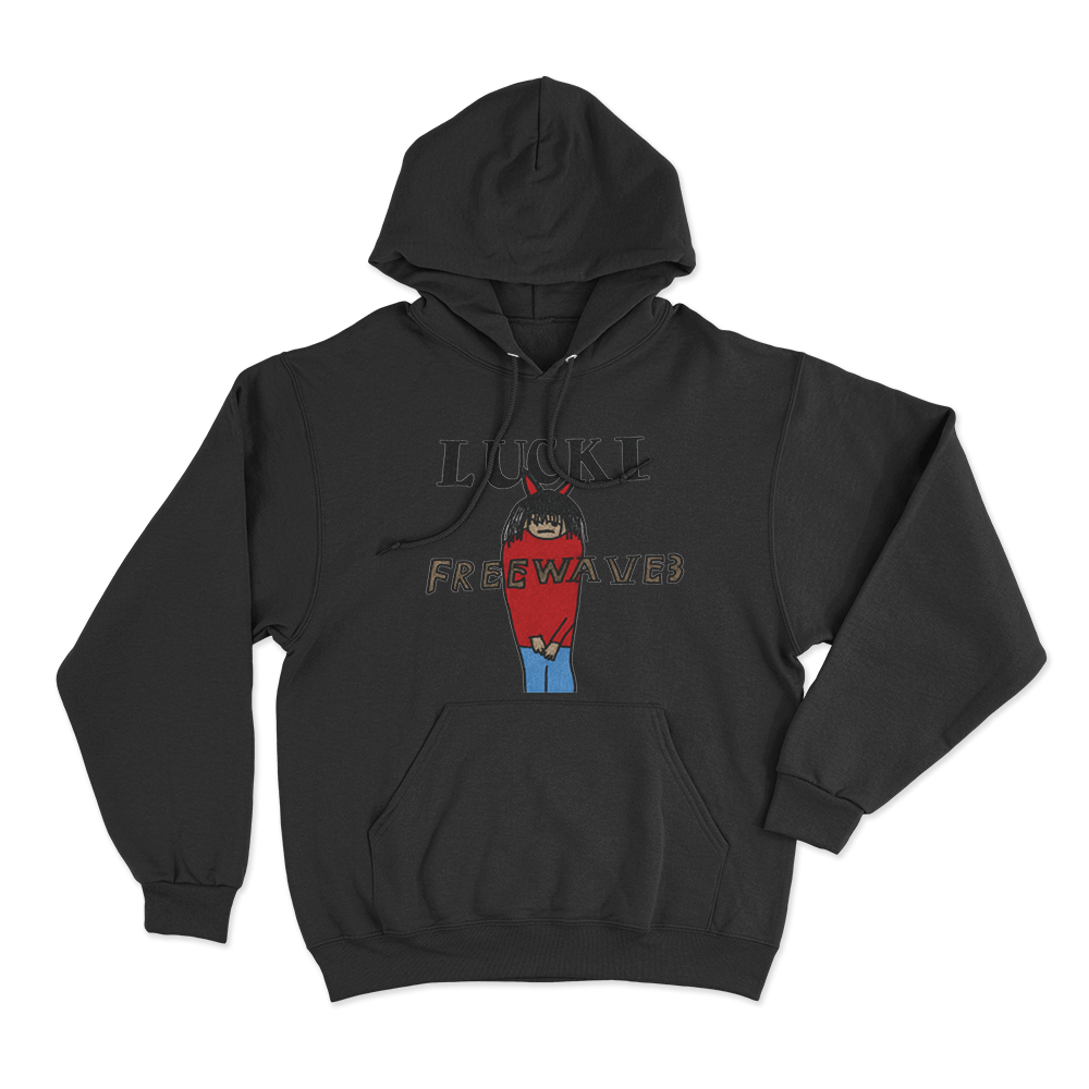 Lucki Freewave 3 Unisex Hoodie Black Lucki Freewave 3 Unisex Hoodie Black