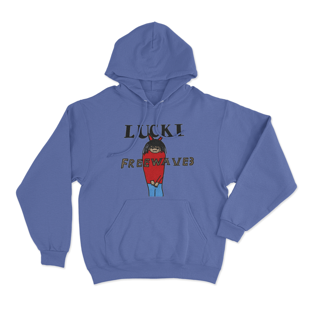 Lucki Freewave 3 Unisex Hoodie Blue Lucki Freewave 3 Unisex Hoodie Blue
