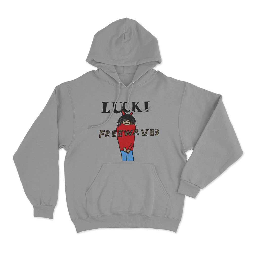 Lucki Freewave 3 Unisex Hoodie Grey Lucki Freewave 3 Unisex Hoodie Grey