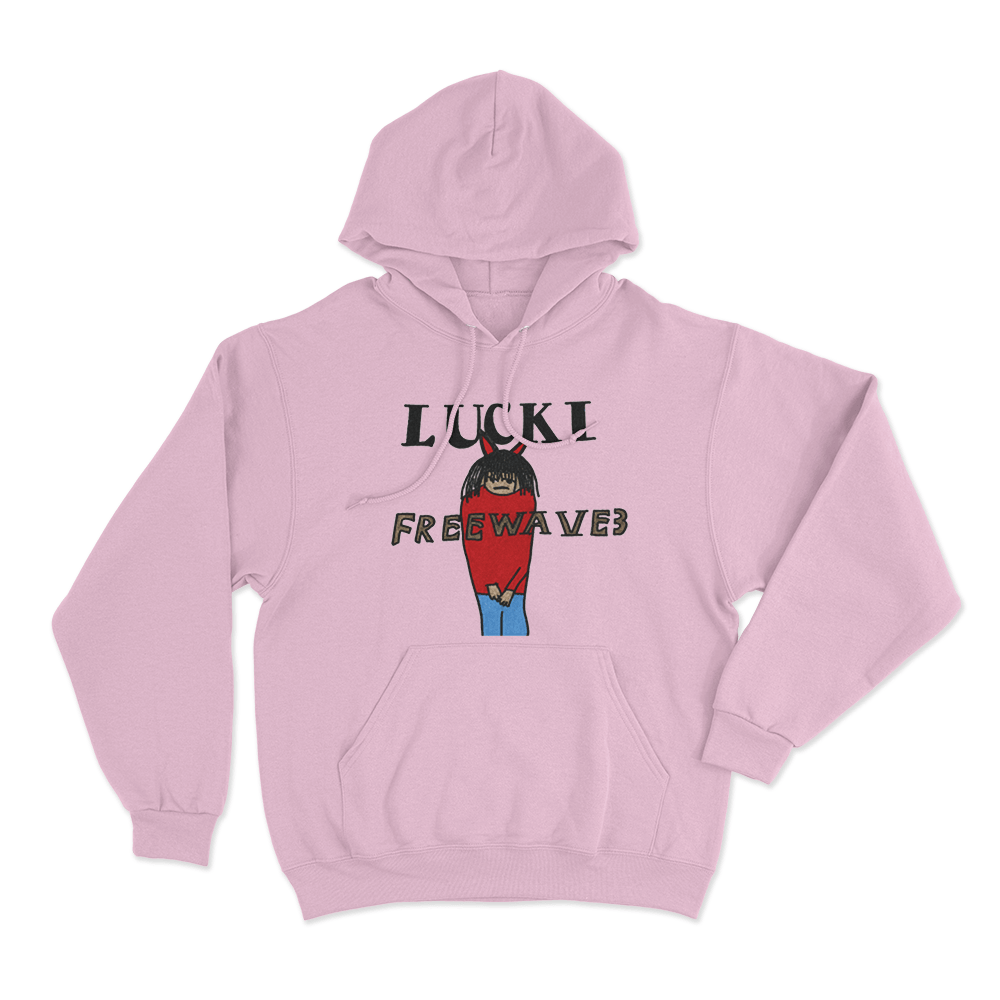 Lucki Freewave 3 Unisex Hoodie Pink Lucki Freewave 3 Unisex Hoodie Pink