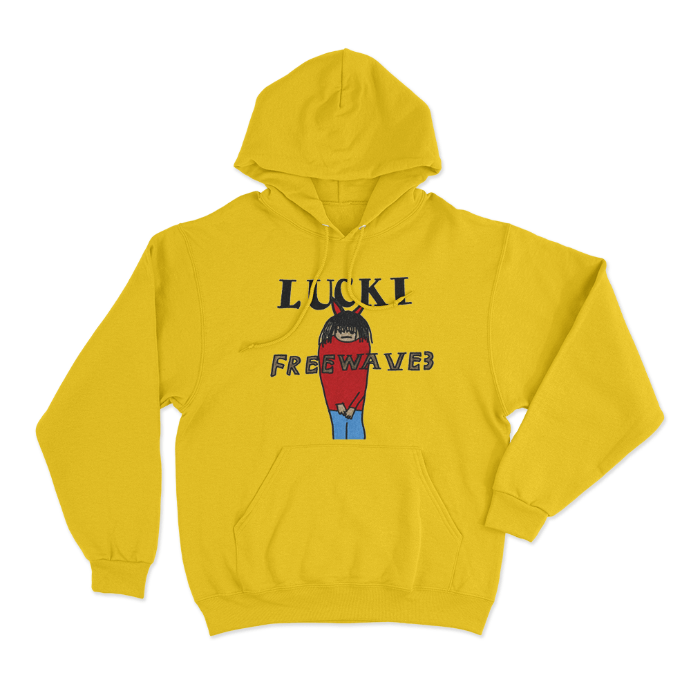 Lucki Freewave 3 Unisex Hoodie Yellow Lucki Freewave 3 Unisex Hoodie Yellow