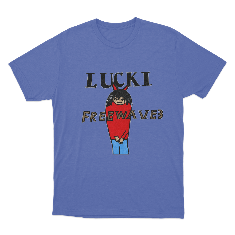 Lucki Freewave 3 Unisex T Shirt Blue Lucki Freewave 3 Unisex T Shirt Blue