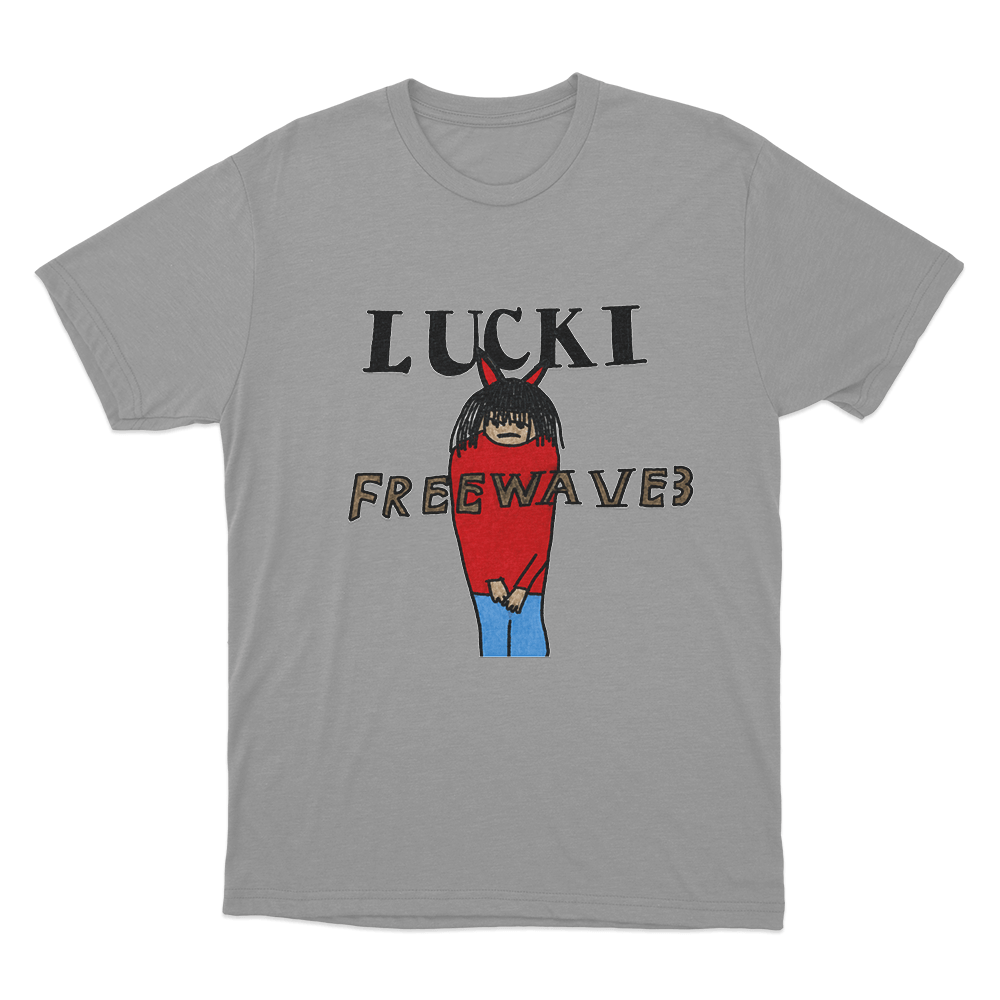Lucki Freewave 3 Unisex T Shirt Grey Lucki Freewave 3 Unisex T Shirt Grey
