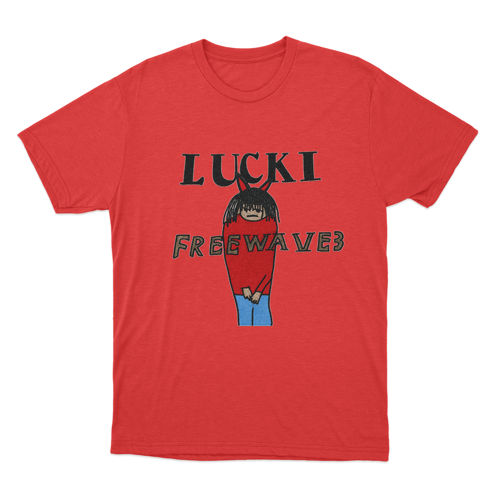 Lucki Freewave 3 Unisex T Shirt Red Lucki Freewave 3 Unisex T Shirt Red