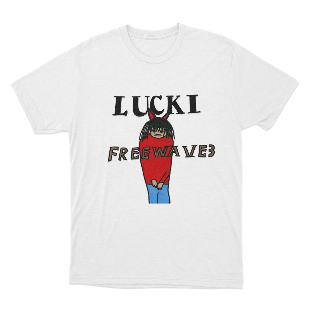 Lucki Freewave 3 Unisex T Shirt White Lucki Freewave 3 Unisex T Shirt White