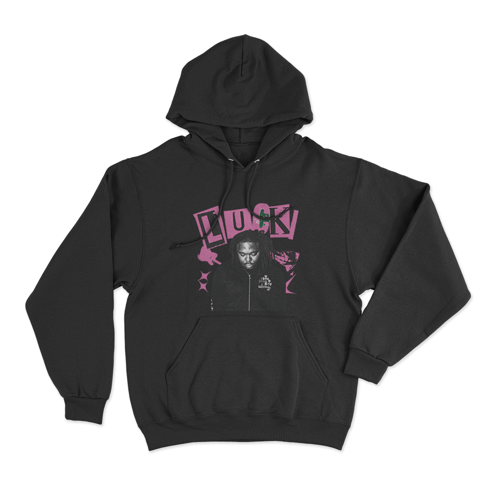 Lucki Portrait Unisex Hoodie Black Lucki Portrait Unisex Hoodie Black