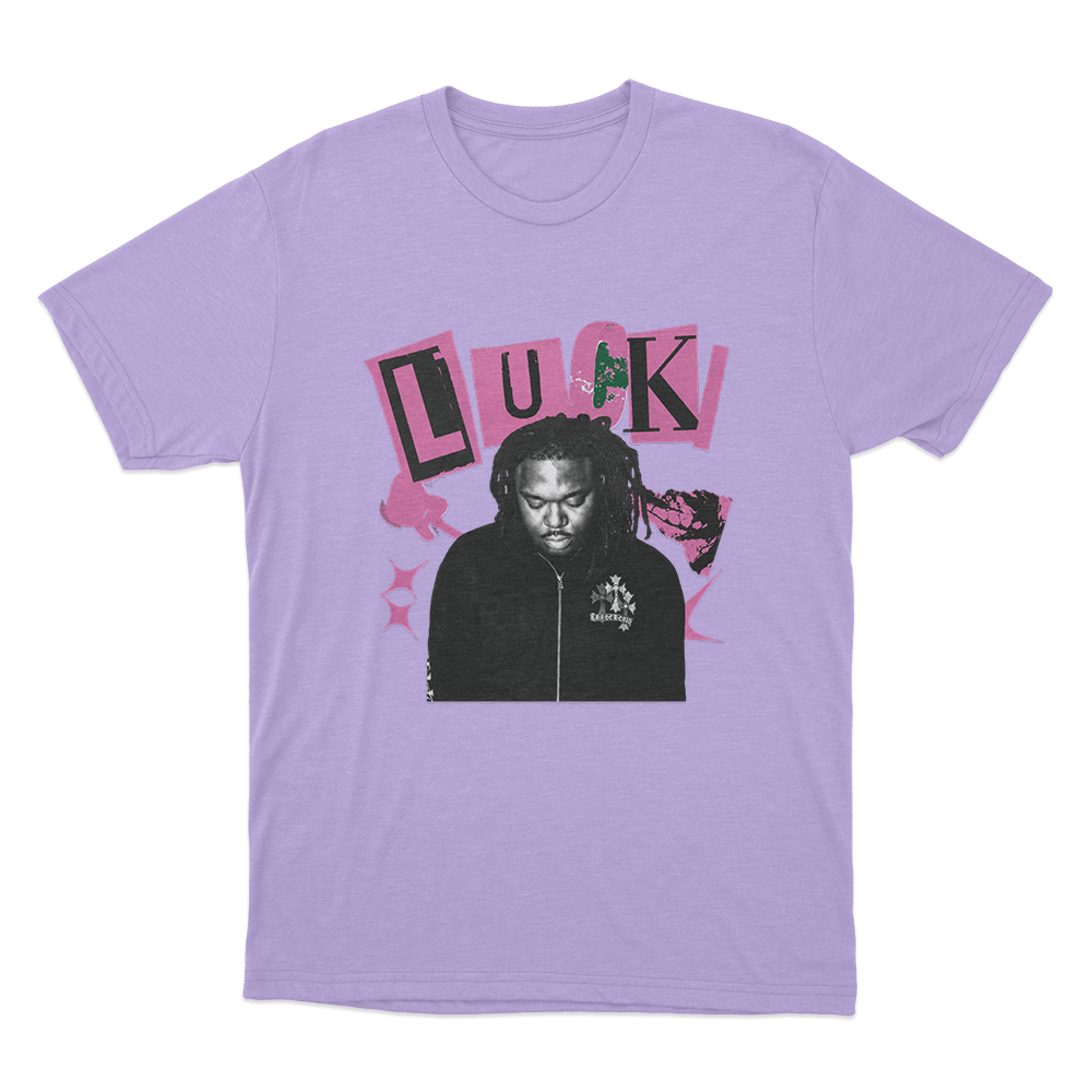 Lucki Portrait Unisex T Shirt Purple Lucki Portrait Unisex T Shirt Purple