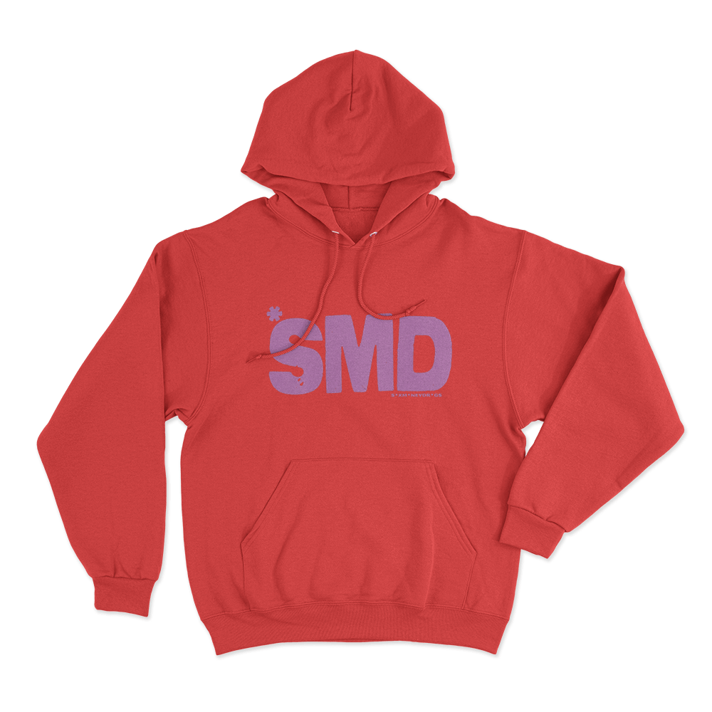 Lucki SMD Flawless Like Me Unisex Hoodie Red Lucki SMD Flawless Like Me Unisex Hoodie Red