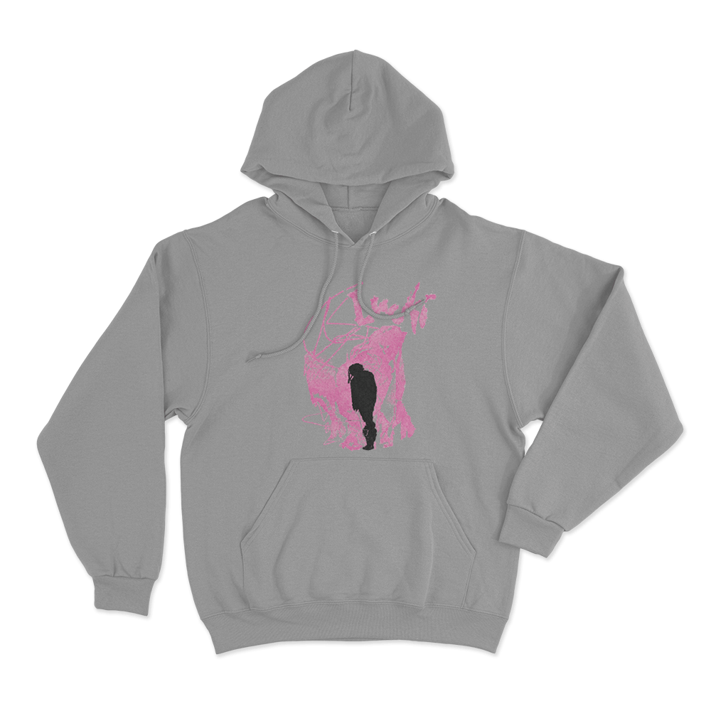 Lucki Shadow Unisex Hoodie Grey Lucki Shadow Unisex Hoodie Grey