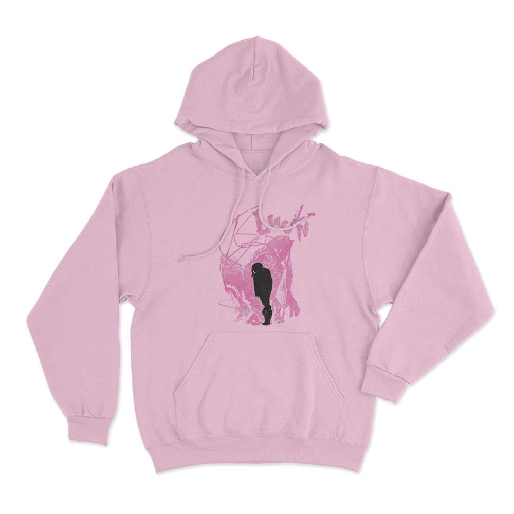 Lucki Shadow Unisex Hoodie Pink Lucki Shadow Unisex Hoodie Pink