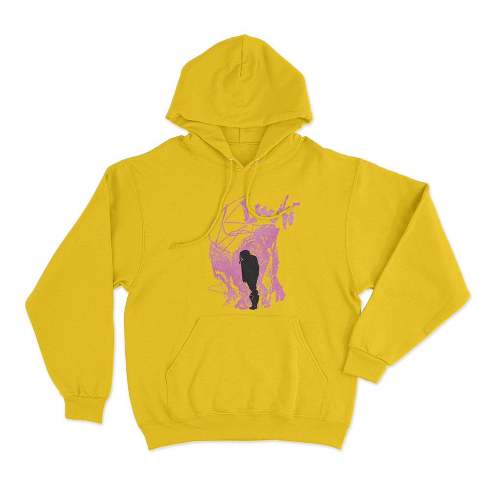 Lucki Shadow Unisex Hoodie Yellow Lucki Shadow Unisex Hoodie Yellow
