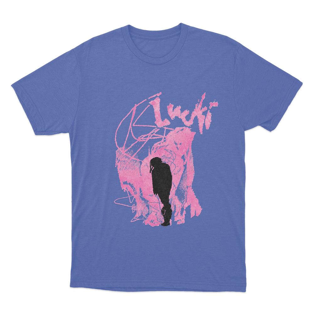 Lucki Shadow Unisex T Shirt Blue Lucki Shadow Unisex T Shirt Blue