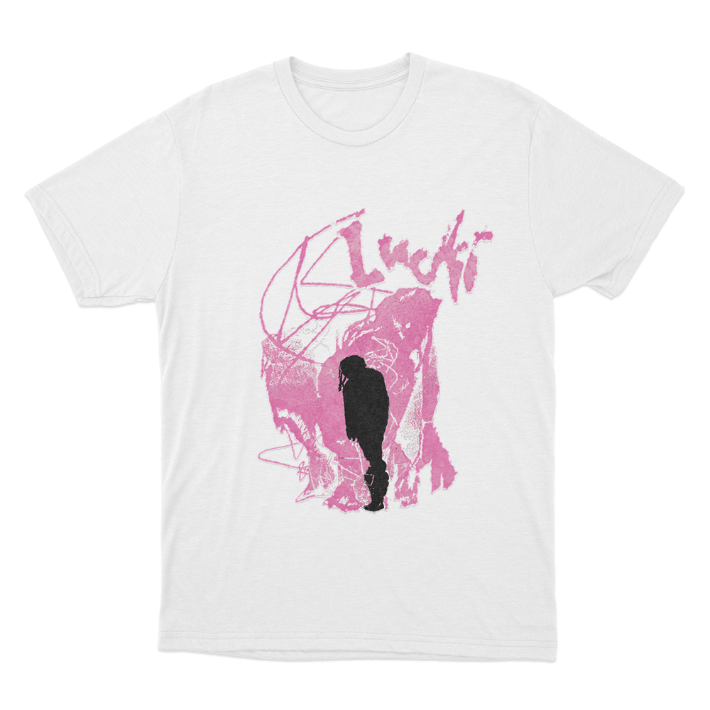 Lucki Shadow Unisex T Shirt White Lucki Shadow Unisex T Shirt White