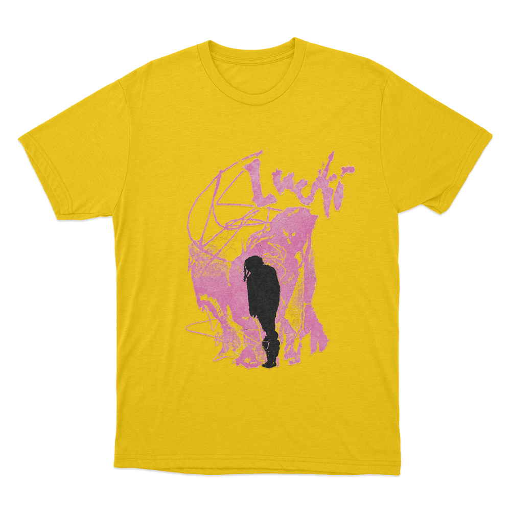 Lucki Shadow Unisex T Shirt Yellow Lucki Shadow Unisex T Shirt Yellow