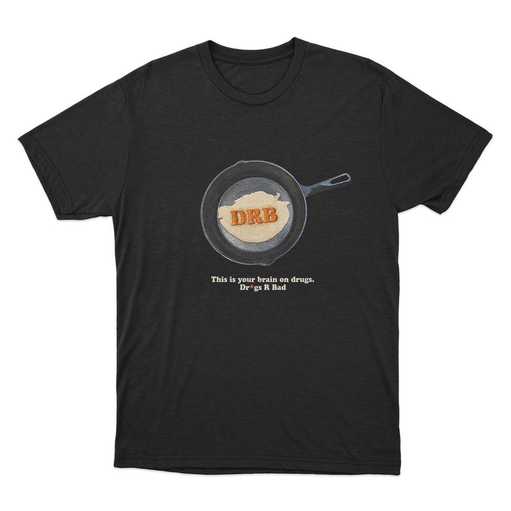 This Is Your Brain On Drugs Unisex T Shirt Black This Is Your Brain On Drugs Unisex T Shirt Black