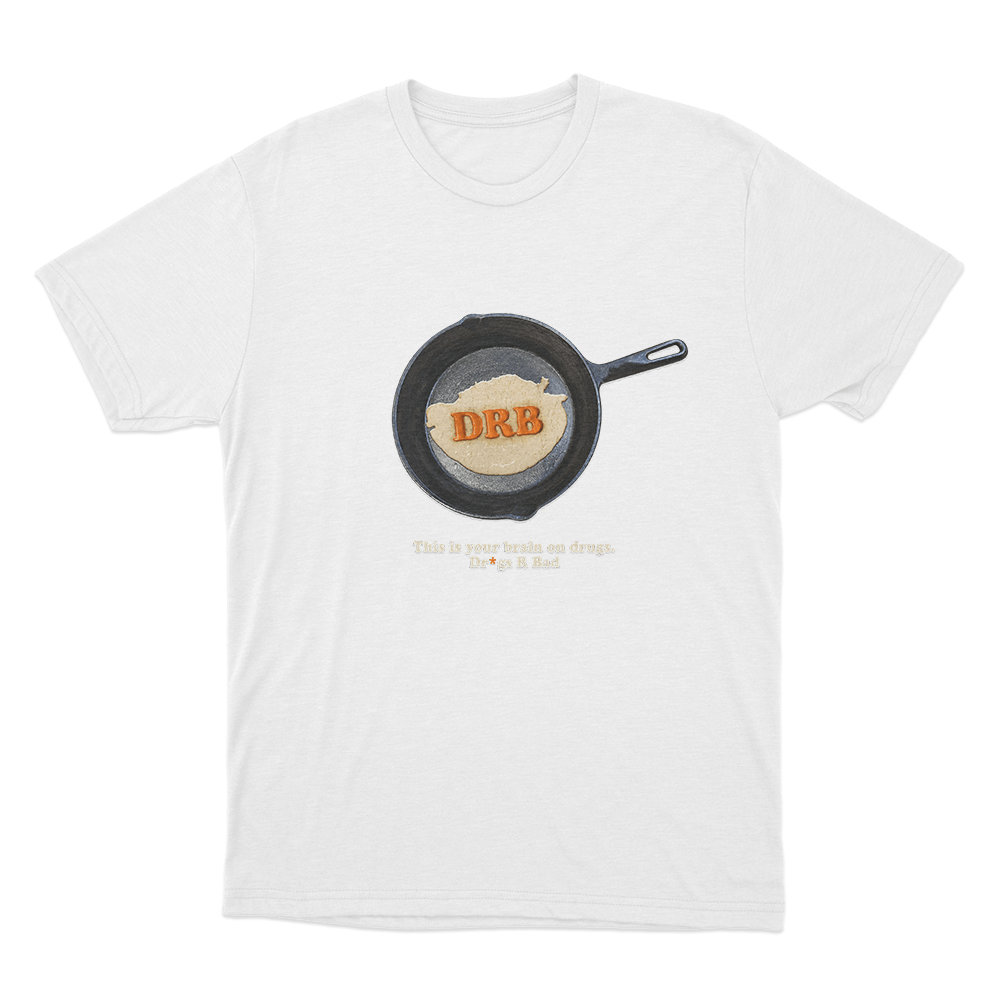 This Is Your Brain On Drugs Unisex T Shirt White This Is Your Brain On Drugs Unisex T Shirt White